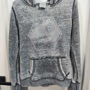 Stylish Gray Women's Hoodie